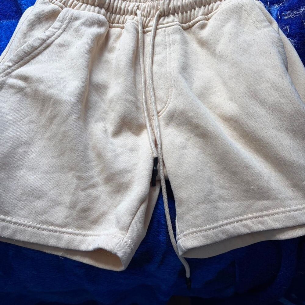 Cream Shorts